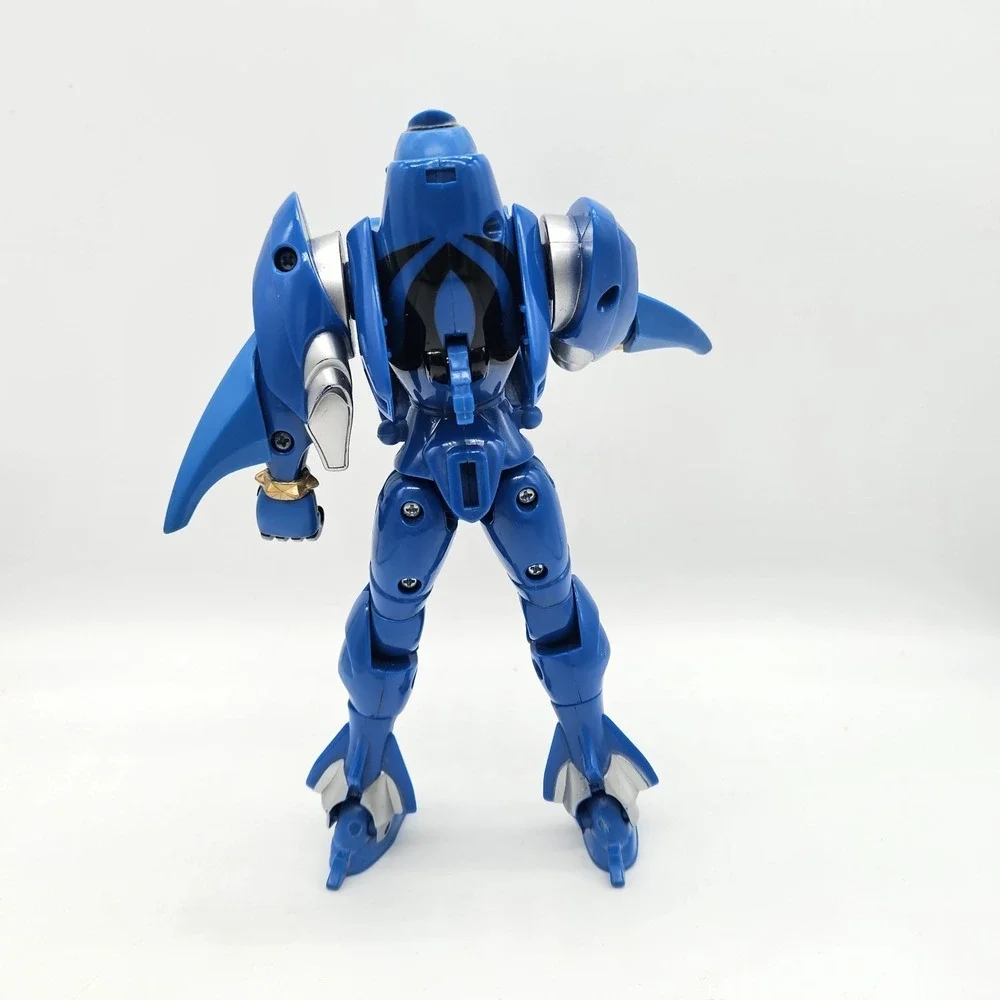 2007 Bandai Power Rangers Jungle Fury Animorphin Blue Shark Transforming Action